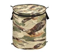 50 L Pop-up Laundry Hamper, Colorful Nightingale Freestanding Collapsible Large Clothes Basket for Clothes