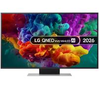 50" LG QNED86 QNED AI Mini LED 4K HDR Smart TV 2026 - 50QNED86B6B, Silver/Grey