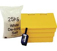 50 Litre Grit Bin and 25kg Salt Kit