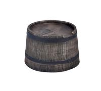 50 Litre Small Water Butt Stand - Oak Effect - FREE UK P&P