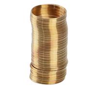 50 Loop Metal Wire Memory Steel For Jewelry Making Beading Earrings Findings Bangles Necklace Rings Adjustable Memory For Finger
