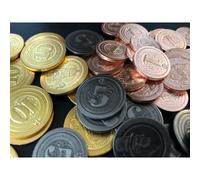 50 Metal Industrial Coin Board Game Upgrade Set