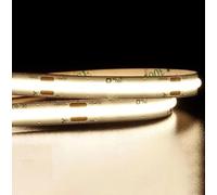 50 Meter LED Strip Drum - 8mm Seamless COB 24V IP20 Dotless - LED Strip Drum for DIY/Professional Installations - 10W Per Metre - Energy-Efficient Strip Light (Cool White)