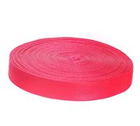 50 Meter x 50mm Polypropylene Webbing Strap - 1,4mm thick - Multi-purpose PP webbing Tape for DIY Craft Backpack Strapping Apron Bunting Bags Belts Slings etc, TKB5072 red