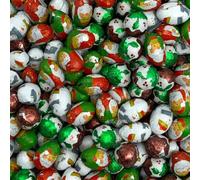 50 Milk Chocolate Novelty Christmas Ball Foil Christmas Chocolate Themed Sweet - Great As a Stocking Filler, Xmas Party Gift or Tasty Sharing Treats for Women/Men/Kids/Mum/Dad