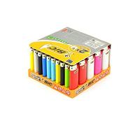 50 Mini Bic Lighters Stone Pastel