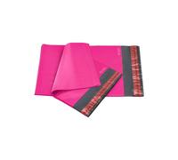 50 Mixed Hot Pink Mailing Poly Postal Self Seal Bags 2 Sizes 25 from Each iSOUL Small to Large Mailing Bags Postage Packaging Assorted Mailers