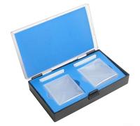 50 mm Quartz Cuvette for Laboratory UV-Vis Spectrophotometer 751/722, Heat-Resistant Optical Cell with Transparent and Frosted Sides, Neutral Solution Resistant, Sealed Silicone Cover