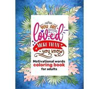 50 motivational words coloring book for adults: Inspirational Quote coloring book for everyone to help relaxation