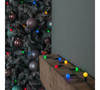 50 Multi-Coloured Pearl Berry Christmas String Lights