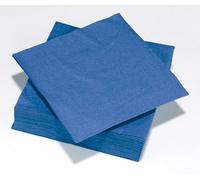 50 Napkins in Wadding 40 x 40 cm 3 V Dark Blue