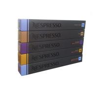50 Nespresso Variety Mix - DECAF Arpeggio, DECAF Vivalto, DECAF Volluto, Cosi, Vivalto