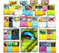 50 Official Pokemon Cards in Japanese + 1 EX Card Guarantee - Authentic Japanese Version Cards - Random Pack of 51 Pokemon Cards