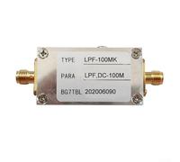 50 Ohm Low Pass Filter Module, 1M 1G RF LPF for Amateur Radio, Metal Construction and Tested (LPF-100MK)