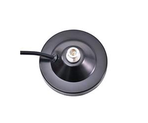 50 Ohm RF N Type to N 3.5 inch Antenna Magnet Mount Mobile with 16.4ft RG58U Cables Two Way Radio