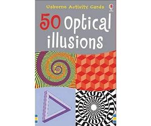 50 Optical Illusions (Usborne Activity Cards) (Puzzle Cards no pen)