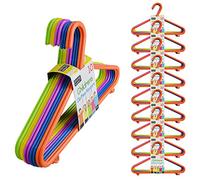 50 or 100 Kids Hangers Clothes Coat Multi Coloured Children Plastic Child Baby (100 Hangers)