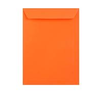 50 Orange C4 (to fit A4) Envelopes - 324mm x 229mm - Straight Pocket Flap Peel/Seal Orange Coloured Envelopes - 120gsm Clariana Paper - to Fit A4 Inserts (Unfolded)