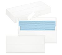 50 Pack #10 Business Envelopes, Self Seal Standard White Envelopes for Secure Business & Legal Mailing, Office, Checks, Letter, Invoices, 4 1/8 x 9 1/2 Inches