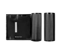 50 Pack - 11" x 50" Vacuum Seal Bags(All Black) by Stash Proof - Precut BPA Free Commerical Food Grade Sealer 5.5 Mil for Storage, Sou Vide, Freezer, and Meal Prep