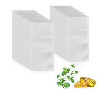 50 Pack 2x4.5 Rosin Bags Filter Bags - 120 Micron Rosin Press Bags Hash Screen bag Sturdy Stitches Not Easy to Blowout
