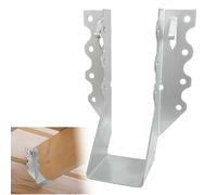 [50 Pack] 2x6 Joist Hanger, 18 Gauge LU28 Galvanizing Face Mount Joist Hangers, Wood Hurricane Ties, Rafters Tie