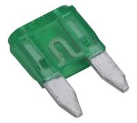 50 Pack 30A Automotive Mini Blade Fuse Set - Reliable Circuit Protection For Vehicles