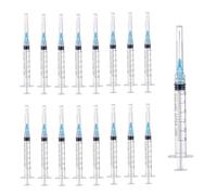 50 Pack 3ml Laboratory 23Ga Measuring Tool(25mm long), Multi-purpose Laboratory Supplies, Individually Sealed Packaging for Experimental Research and Pet Feeding