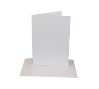 50 Pack - 5x7 White Card Blanks & Envelopes - UK Card Crafts
