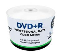 50 Pack ACU-DISC Pro-Video Data DVD+R Blank Discs 4.7GB 16x Speed 120 Mins (18346)