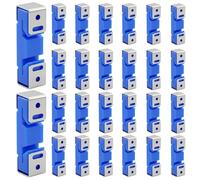 50 Pack Blue Sound Isolation Clips-Full Rubber Sound Blocking Clips for Resilient Channel, Reduce Noise in Home/Office/Apartment/Studio Walls & Ceilings