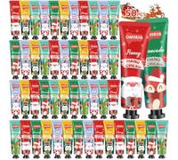 50 Pack Christmas Hand Cream Gift Set, Mini Hand Cream Multipack,Gift Sets for Women,Moisturizing Hand Creams for Dry Cracked Hands,Travel Size Hand Lotion Bulk Christmas Gifts Stocking (1000ML)