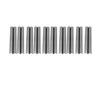 50 Pack Comb Binding Spines, 30 Ring Plastic Binder Combs for A4 Paper, Easy to Open and Close for Adding Pages for Office and School Use (Black, 3/4 Inch (150 Sheet Capacity))