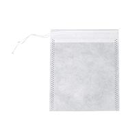 50 Pack Drawstring Bags, Disposable Small Mesh Bags for Cooking, Soaking Medicinal Liquor, Tea Coffee Filter, DIY Craft Spices Storage, Weeding Party Favor(10 * 12cm)
