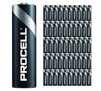 50 Pack - Duracell Procell AA Batteries | 1.5V Industrial Power Alkaline Battery | Home or Office Use | Car Air Freshener Promo Pack | Reliable Long Lasting Power