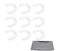 50 Pack Elastic Paint Tray Liners 40x30cm Small Size - Thick Leak Proof Disposable Pan Covers Eco Friendly Non Toxic Grip Fit for Painting and Pet Trays