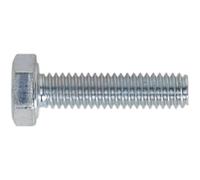 50 PACK HT Setscrew - M4 x 10mm - Grade 8.8 Zinc - Fully Threaded - DIN 933