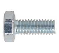 50 PACK HT Setscrew - M4 x 16mm - Grade 8.8 Zinc - Fully Threaded - DIN 933