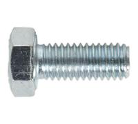 50 PACK HT Setscrew - M5 x 12mm - Grade 8.8 Zinc - Fully Threaded - DIN 933