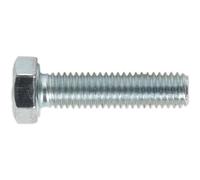 50 PACK HT Setscrew - M5 x 20mm - Grade 8.8 Zinc - Fully Threaded - DIN 933