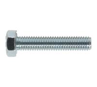 50 PACK HT Setscrew - M5 x 25mm - Grade 8.8 Zinc - Fully Threaded - DIN 933