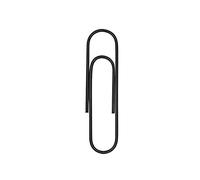 50 Pack Large Jumbo 4 Inches Long Paper Clips - 100mm Office Supply Paper Clip - Cute Paper Needle - Heavy Duty Bookmark(Black)