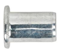 50 Pack M4 X 0.7mm Regular Threaded Insert Rivet Nuts With Standard Flange Head