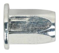 50 PACK M6 x 1mm FULL Hex Threaded Insert Rivet Nuts - Standard Flange Head