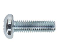 50 Pack M6 X 20mm Pozi Pan Head Screws - Din 7985Z - High Quality Fasteners