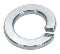 50 Pack Metric Spring Washer - M14 - Din 127B - Zinc Plated Metal Spacer