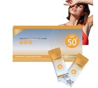 50 Pack Mini Sunscreen Travel Size,Sunscreen for Body & Face,SPF 50+ Waterproof Su/nscreen,Waterproof & Long Lasting Mini Sun Cream,Protetion Mi/ni Sun Cream,F/ace Moisturiser,Face Cre/am with Spf