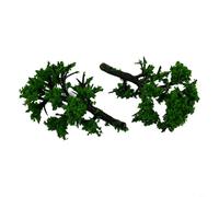 50 Pack Model Trees For OO Scale Train Railroad Layouts Wargame Diorama Scenery Landscape Building Props To Enhance Realism And Detail(B)
