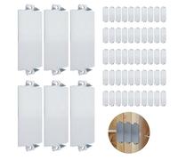 50 Pack Nail Plates for Wood Studs, Cable Protector Plate for Wood Studs, 1.5 x 3 Inch Nail Plates Electrical