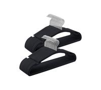 50 Pack Non-Slip Clothes Hangers, Ink Black / 50